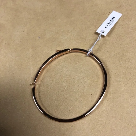 Coach Signature Pave Bar Bangle - Picture 7 of 9